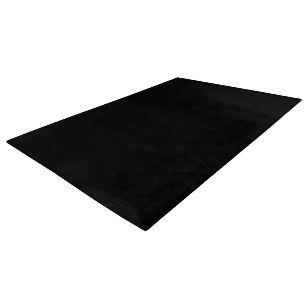 My Cha Cha Fellteppich | Schwarz