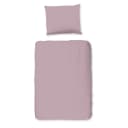 Kinderbettwäsche Uni 120 x 150cm Pink | Pink