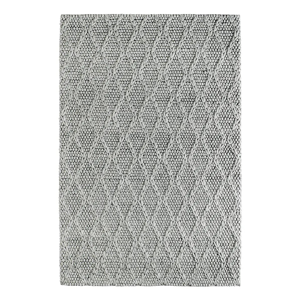 Wollteppich My Studio Silber/Silber 200 x 290cm | Silber