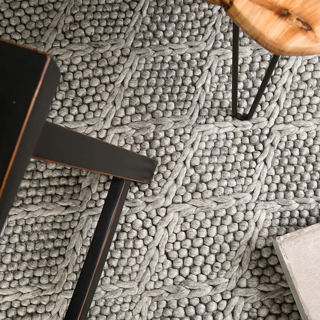 Wollteppich My Studio Silber/Silber 200 x 290cm | Silber