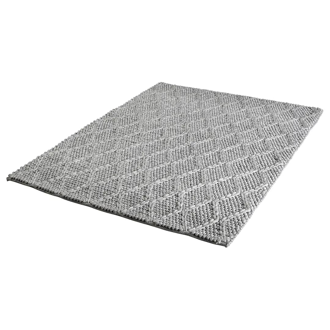 Wollteppich My Studio Silber/Silber 200 x 290cm | Silber