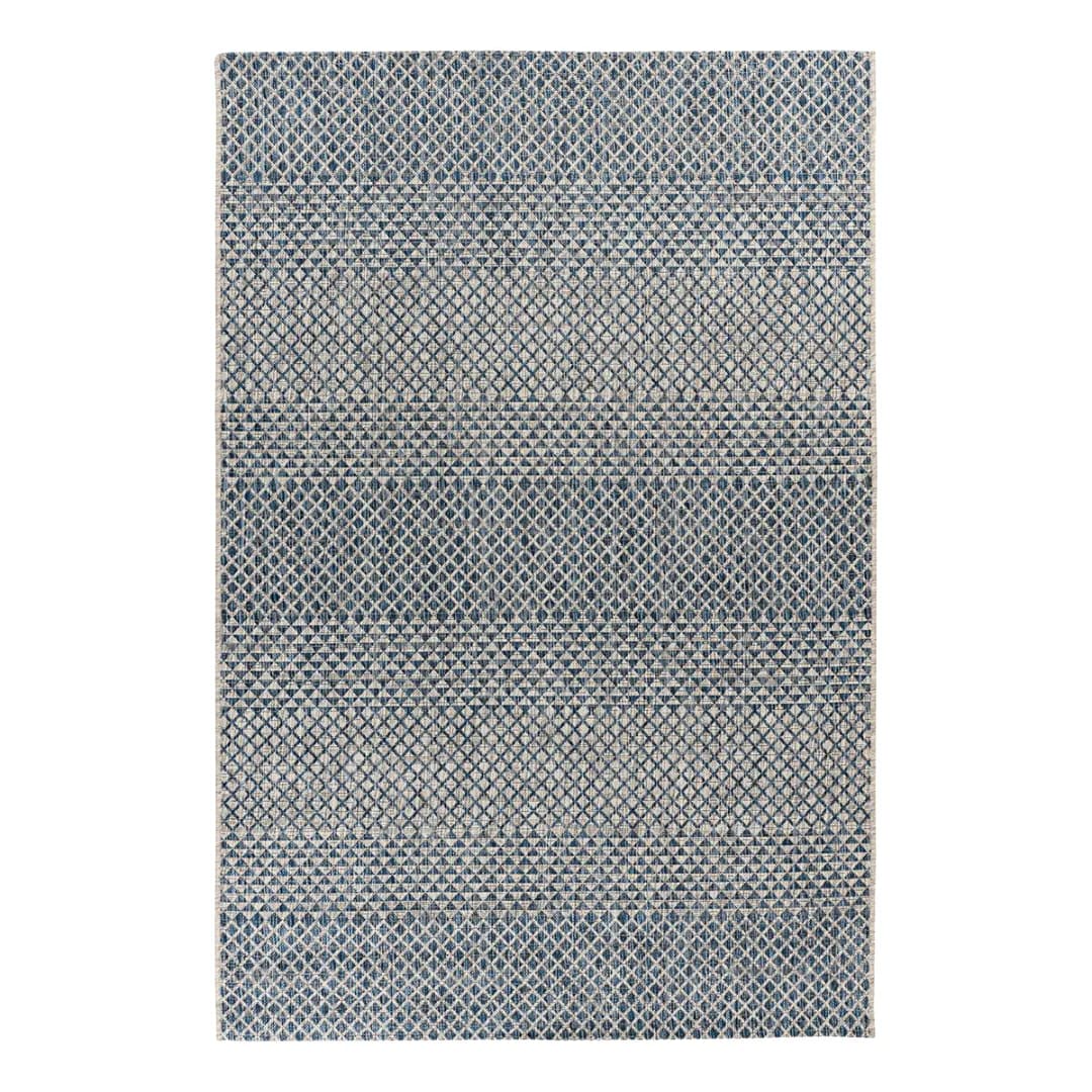 Kurzflorteppich My Nordic 877 Blau/Blau 120 x 170cm | Blau