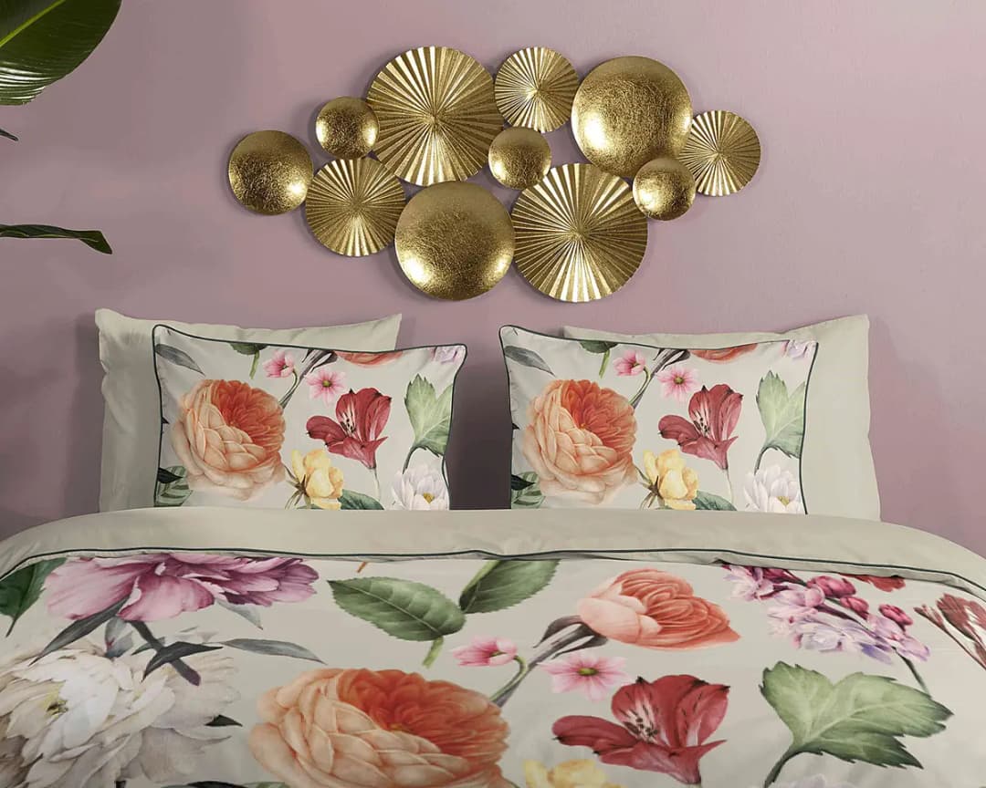 Renforce Bettwäsche Fiori | Beige
