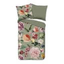 Renforce Bettwäsche Fiori | Grün
