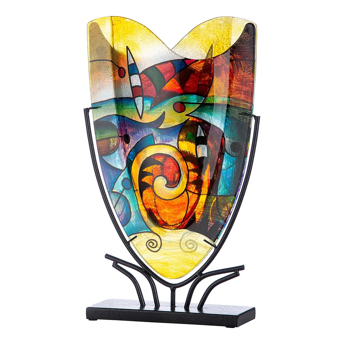 Vase Verona 29 x 48cm Multicolor | Mehrfarbig