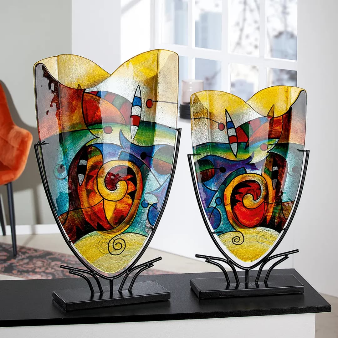 Vase Verona 29 x 48cm Multicolor | Mehrfarbig