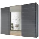 Schwebetürenschrank Sonate | Grau