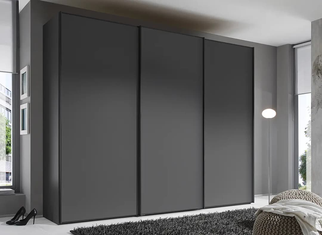 Schwebetürenschrank Sinfonie Plus Typ A | Grau