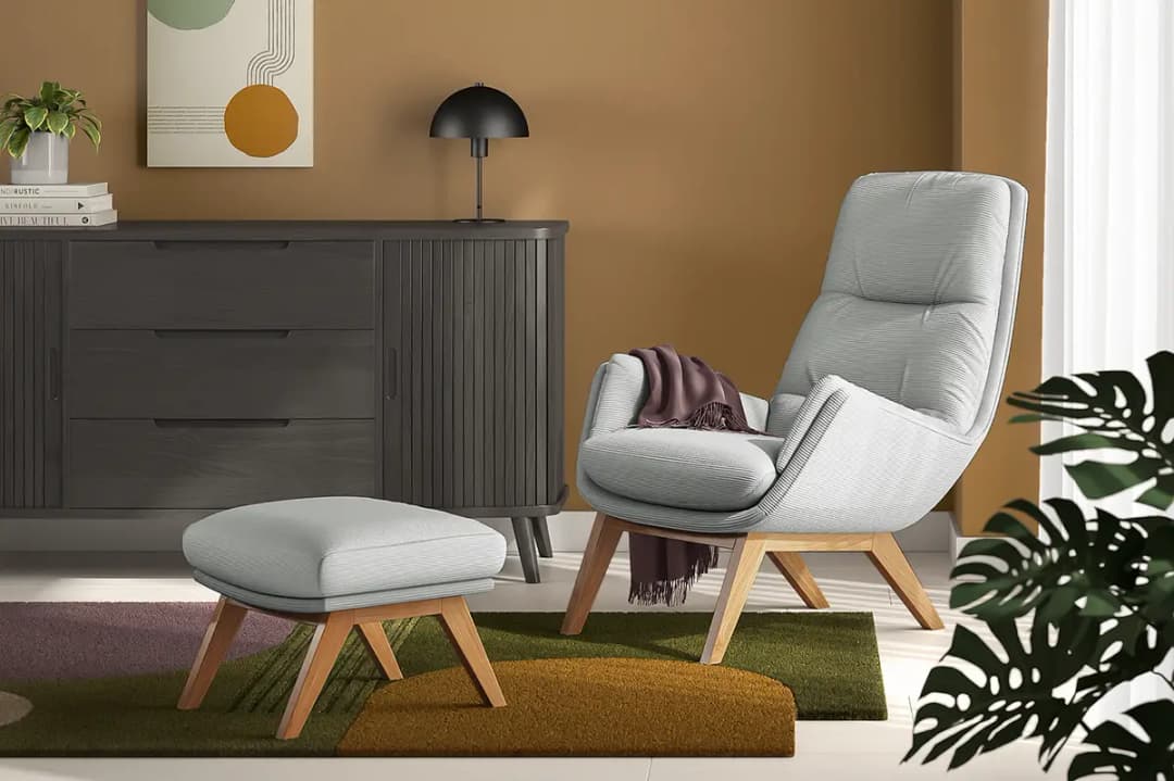 Sessel Snor | Grau