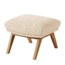 Polsterhocker Bony | Beige