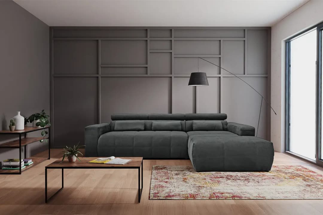 Ecksofa Freetown | Grau