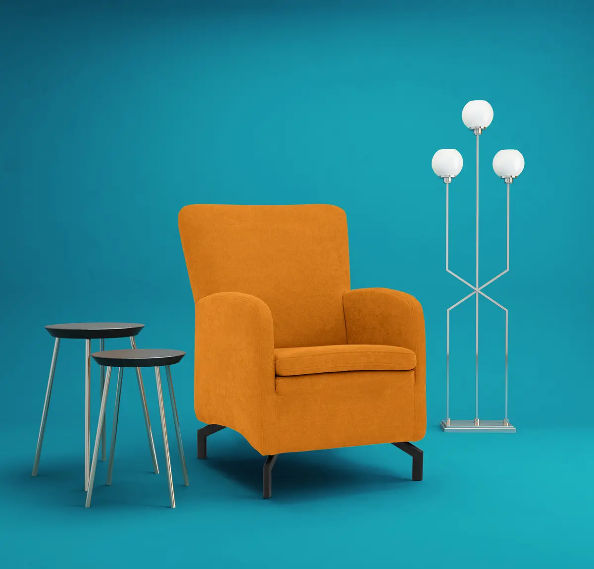 Sessel Breckle | Orange