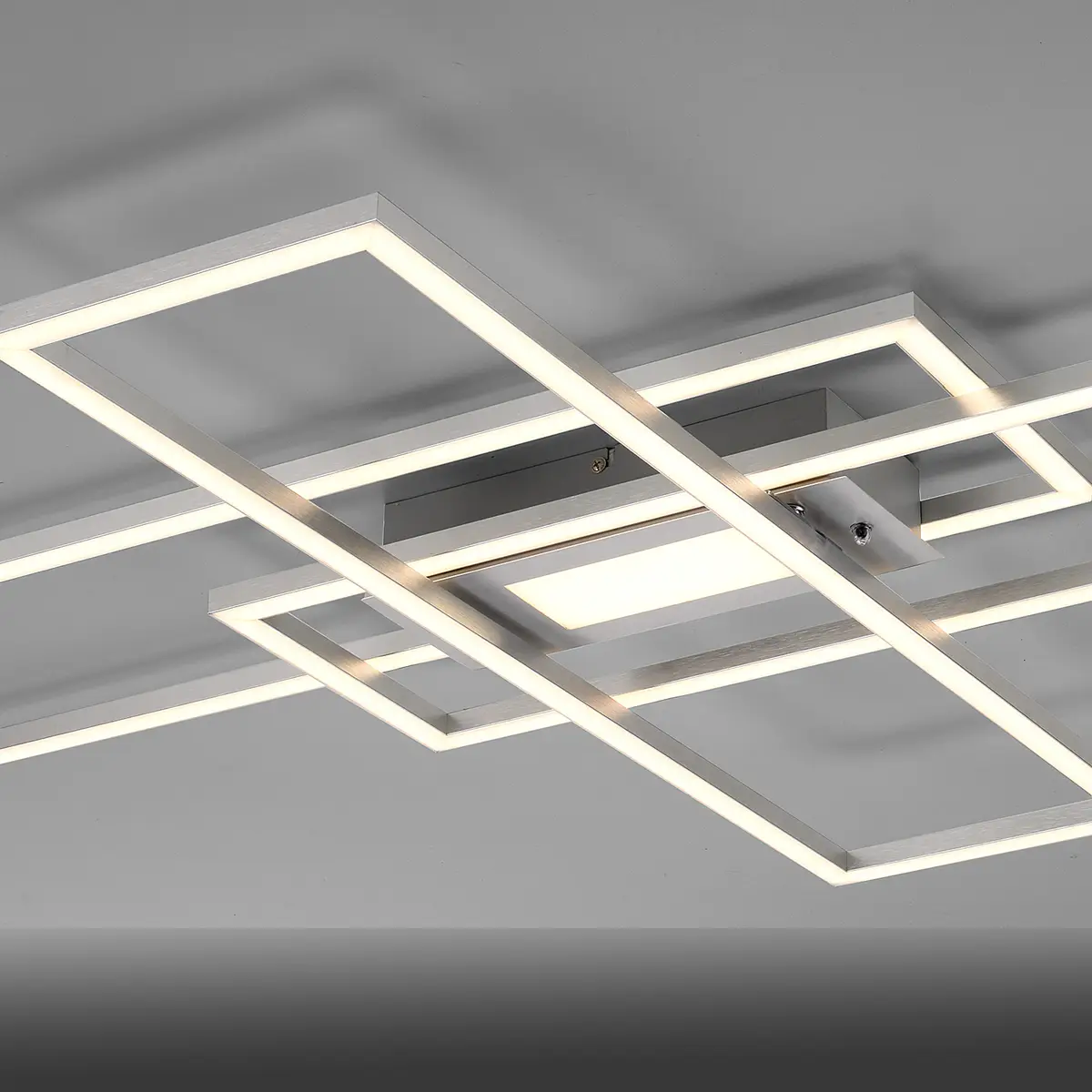 LED-Deckenleuchte Asmin | Silber