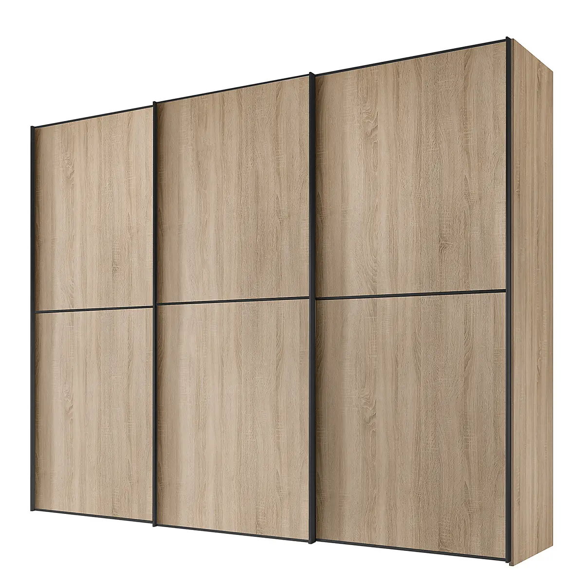 Schwebetürenschrank Typ C 249 x 240cm | Braun
