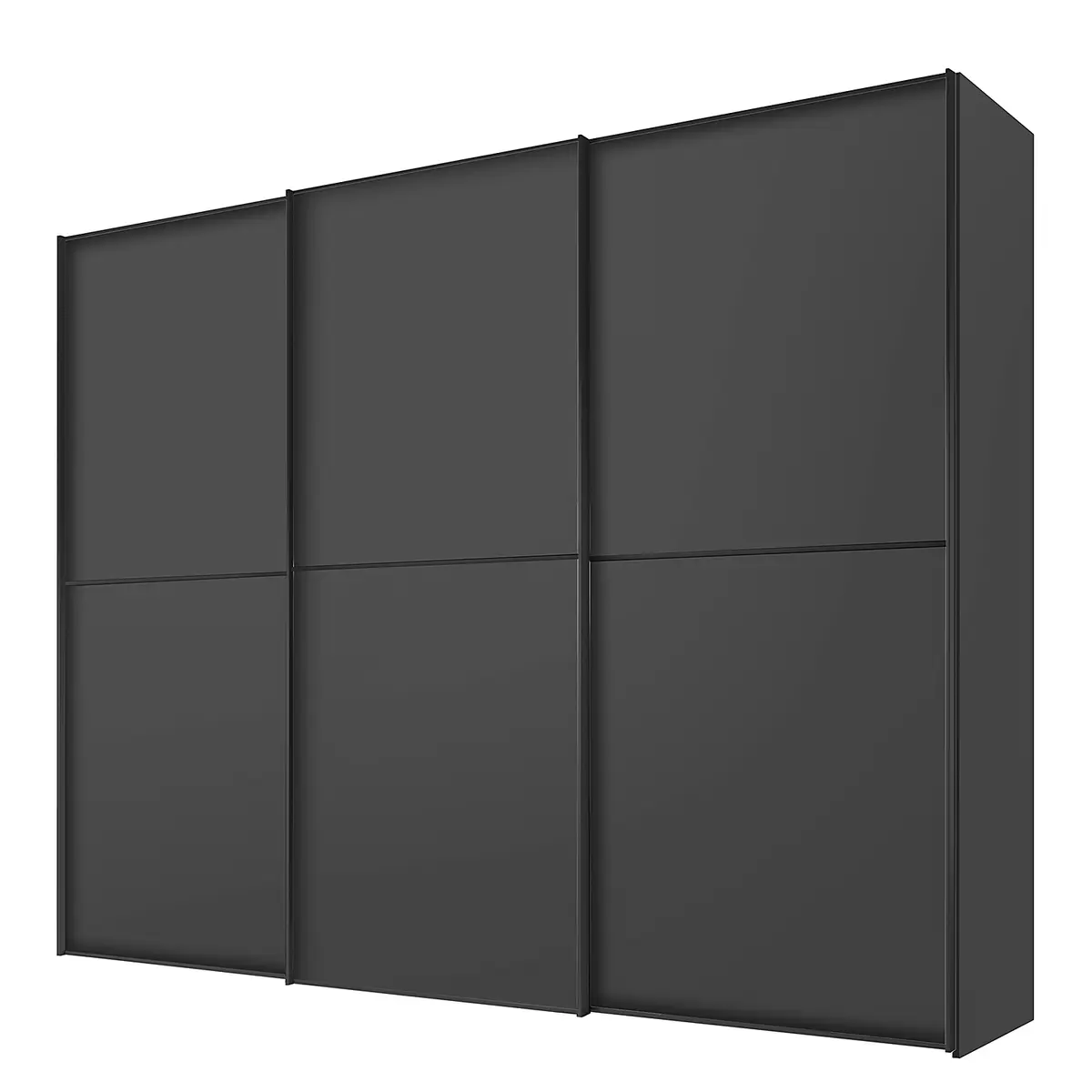 Schwebetürenschrank Typ C | Grau