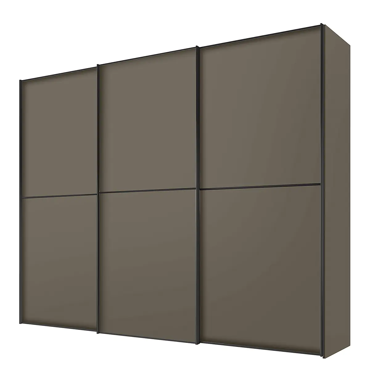Schwebetürenschrank Typ C | Grau