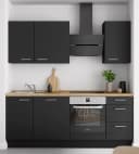 Küchenzeile High-Line Touch Variante B | Mehrfarbig