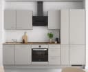 Küchenzeile High-Line Touch Variante B | Grau