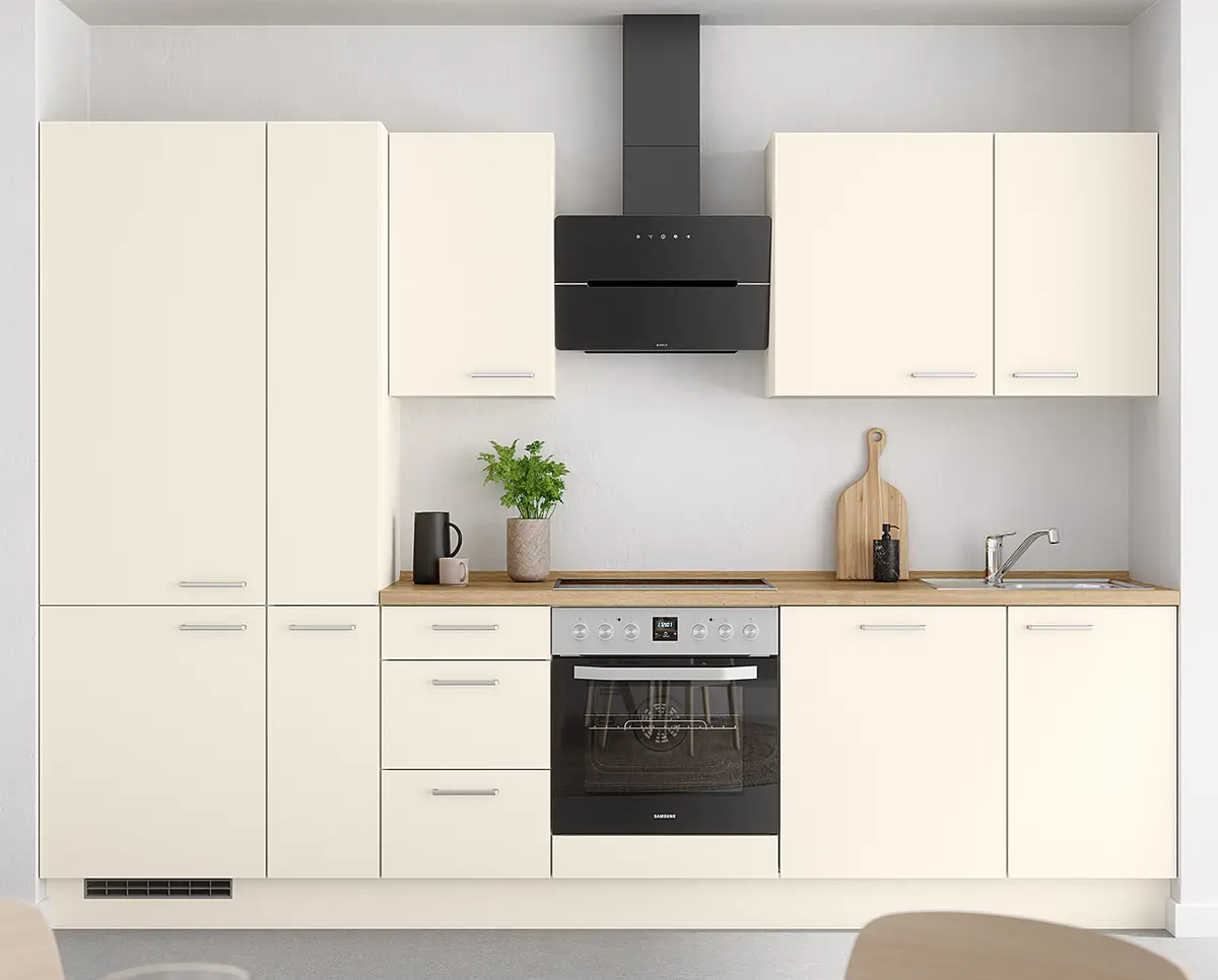 Küchenzeile High-Line Touch Variante B | Beige