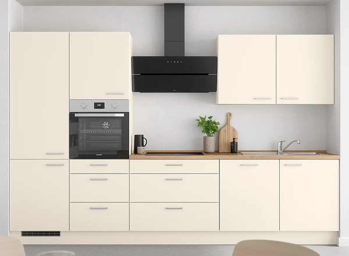 Küchenzeile High-Line Touch Variante D | Mehrfarbig