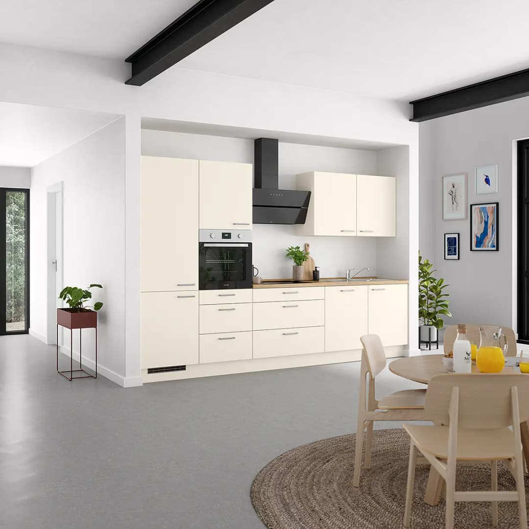 Küchenzeile High-Line Touch Variante D | Mehrfarbig
