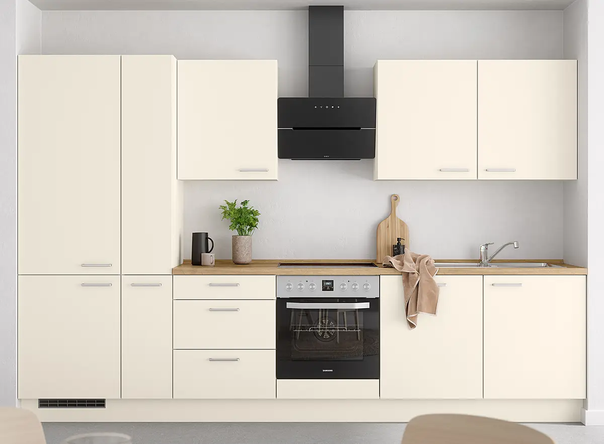 Küchenzeile High-Line Touch Variante C | Mehrfarbig