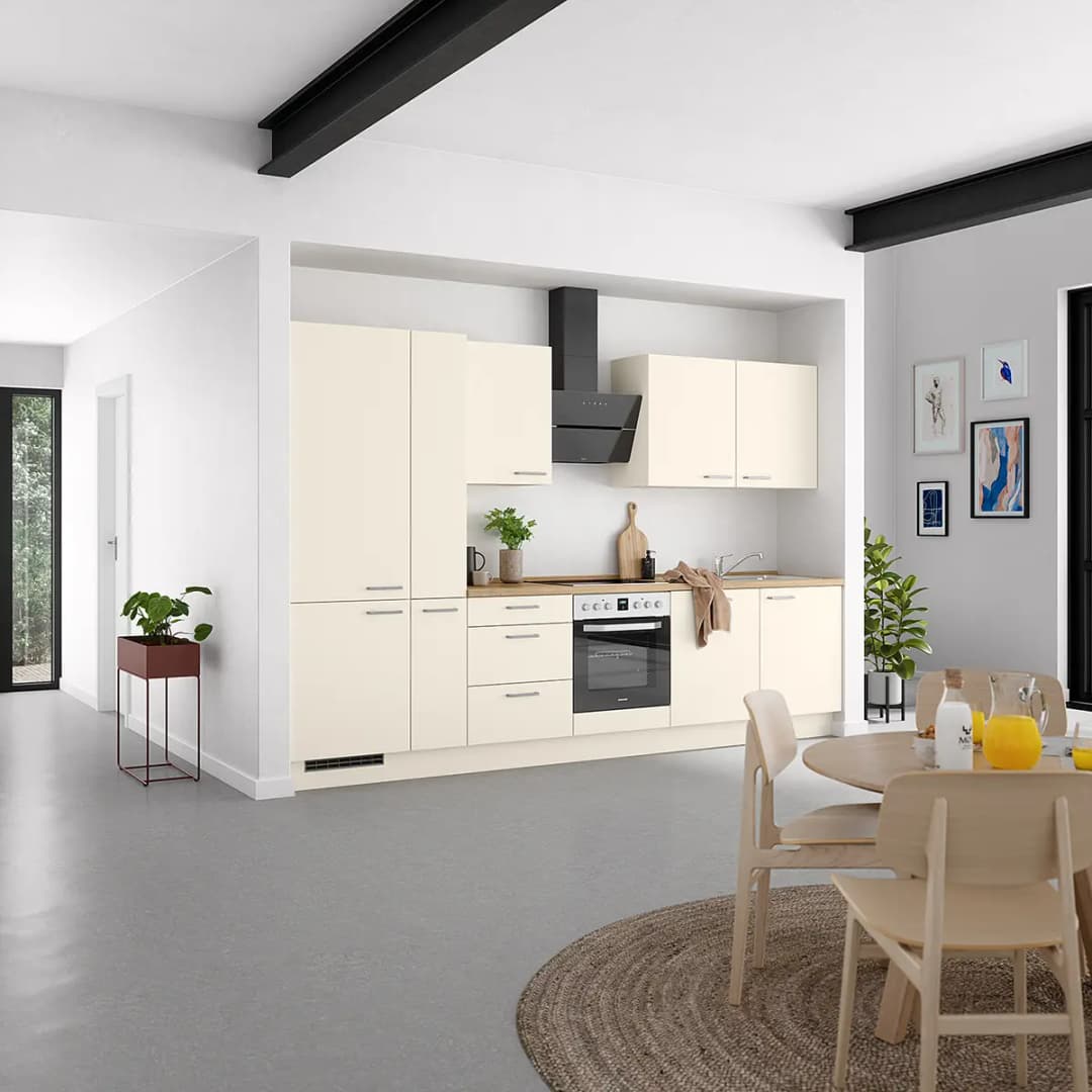 Küchenzeile High-Line Touch Variante C | Mehrfarbig
