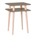 Beistelltisch SQUARE | Braun