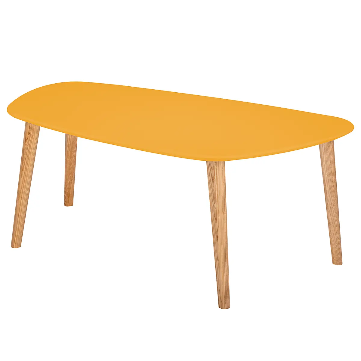 Couchtisch Endocarp 110 x 45cm | Gelb
