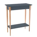 Konsolentisch 65cm Schwarz/Anthrazit | Schwarz