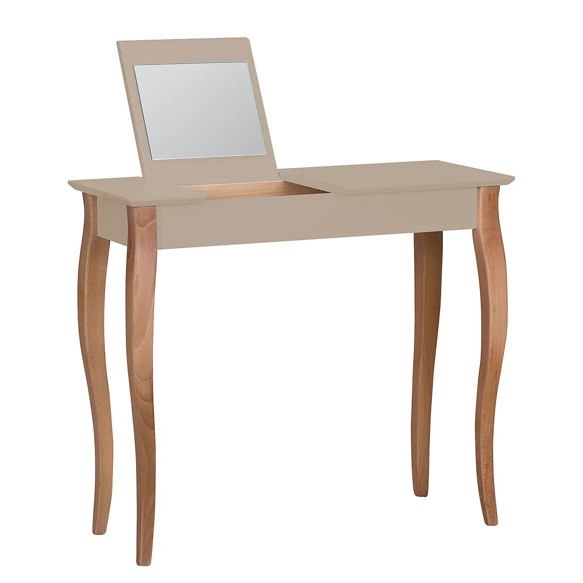 Schminktisch 85cm Braun/Beige | Braun
