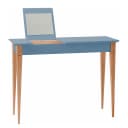 Schminktisch 105cm Blau/Hellblau | Blau