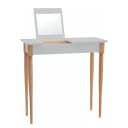 Schminktisch 65cm Grau/Hellgrau | Grau