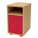 Nachttisch Slim | Rot