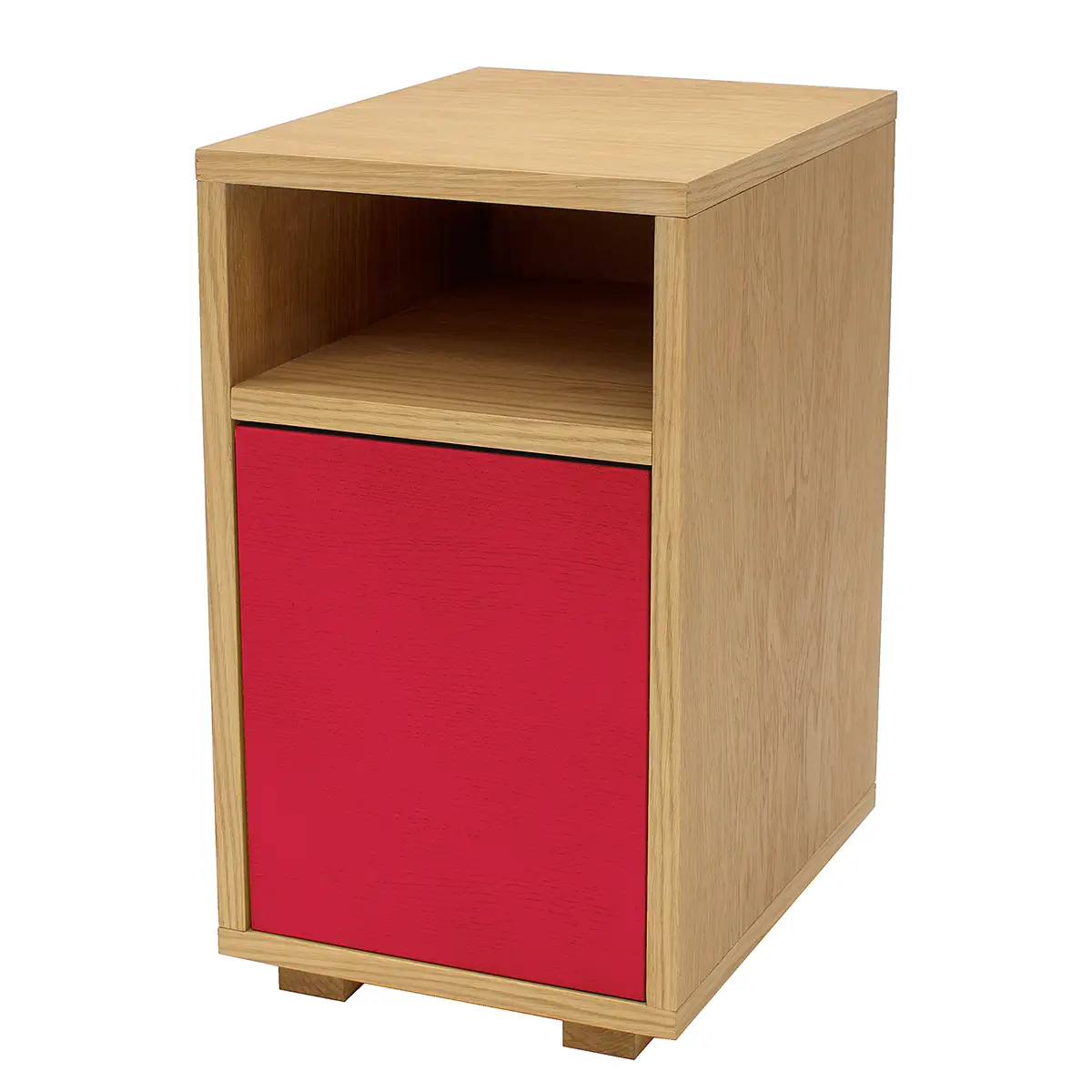 Nachttisch Slim | Rot