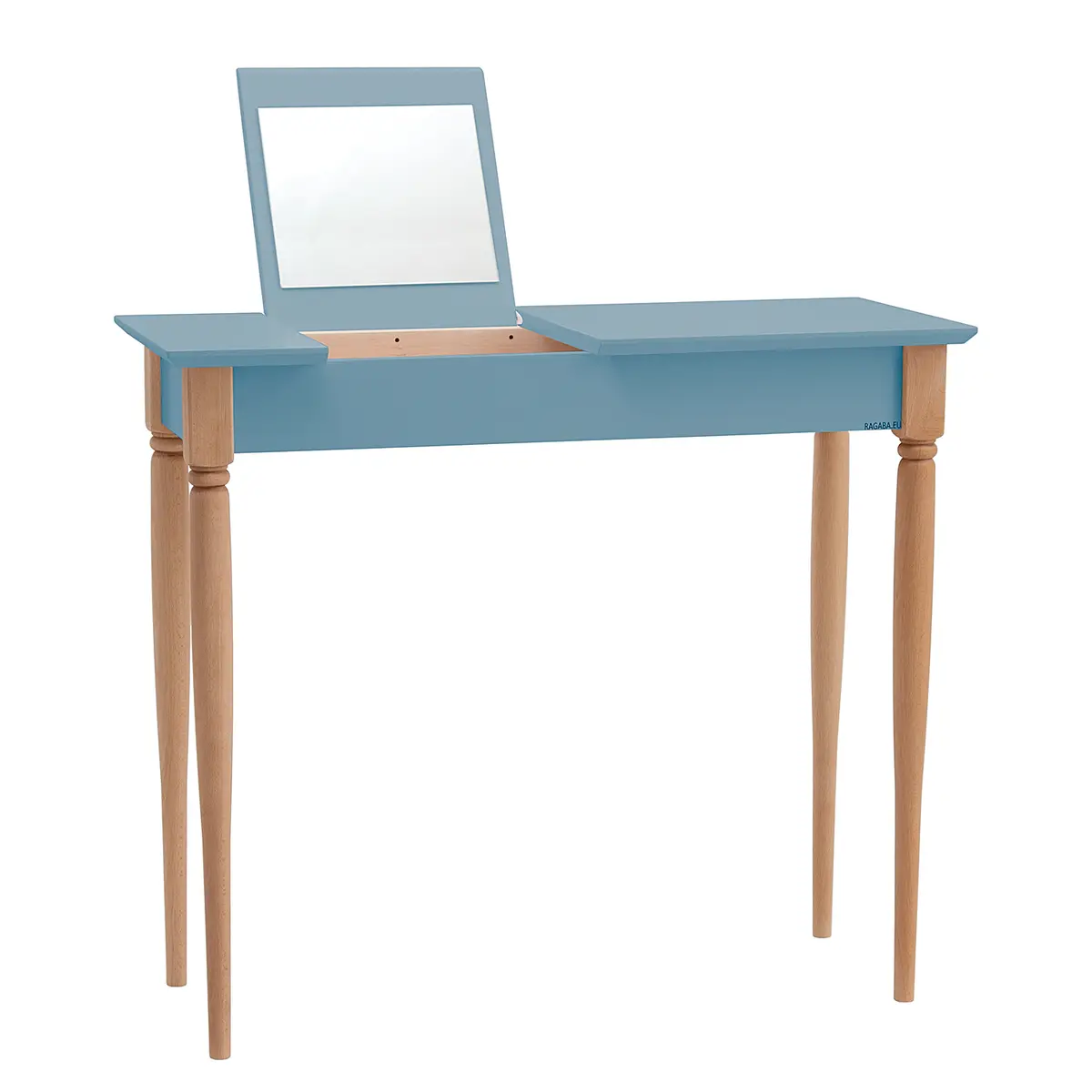 Schminktisch 85cm Blau/Hellblau | Blau