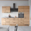 Küchenzeile High-Line Structura Kombi D 300cm | Braun