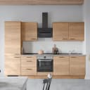 Küchenzeile High-Line Structura Kombi C 300cm | Holztöne