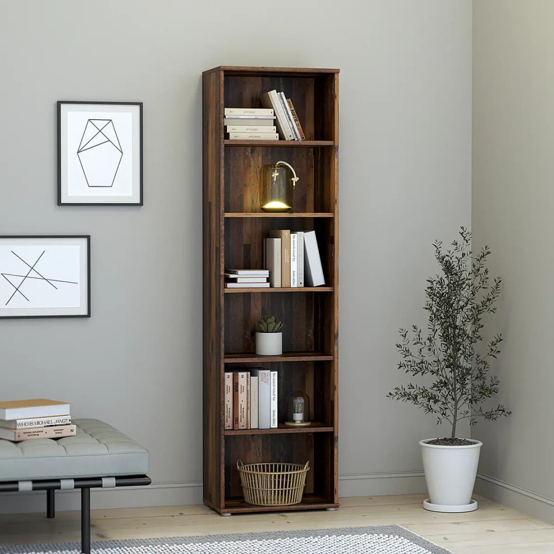 Büroregal Wall | Braun