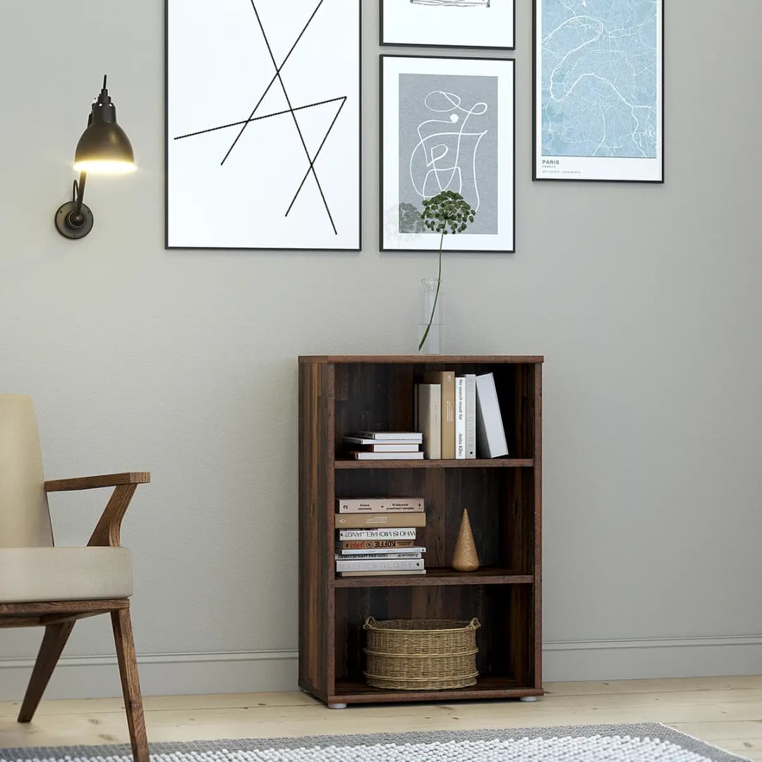 Büroregal Wall | Braun
