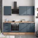 Küchenzeile High-Line Easytouch Kombi C | Blau