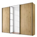 Schwebetürenschrank Typ D | Braun