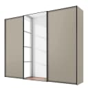 Schwebetürenschrank Typ D | Beige