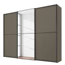 Schwebetürenschrank Typ B | Braun