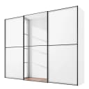 Schwebetürenschrank Typ B | Weiß