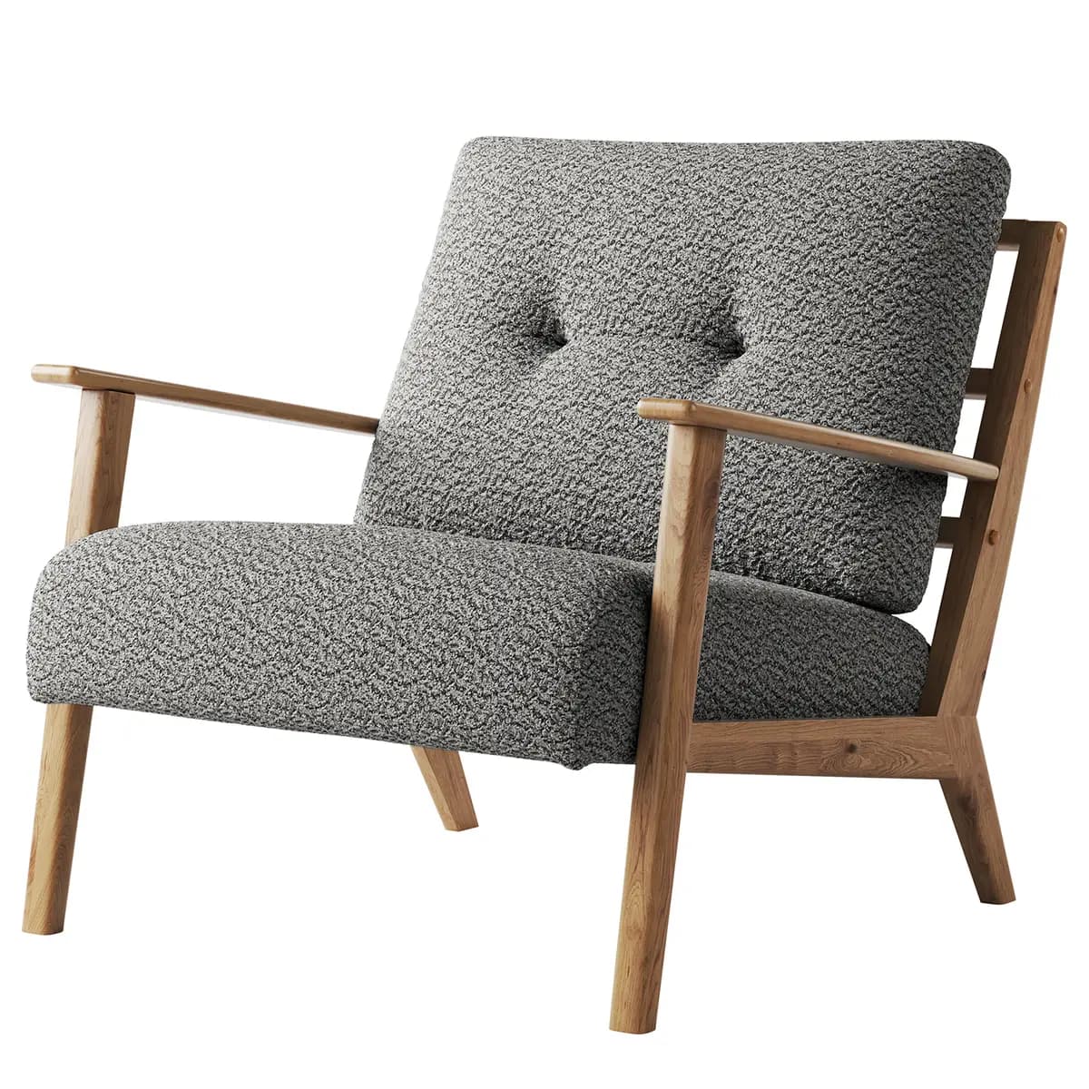 Sessel Bony | Grau