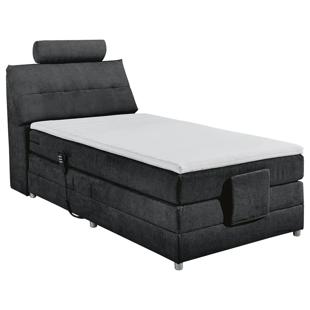 Boxspringbett Neiras | Grau