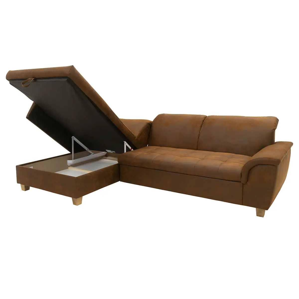 Ecksofa Charlo | Braun