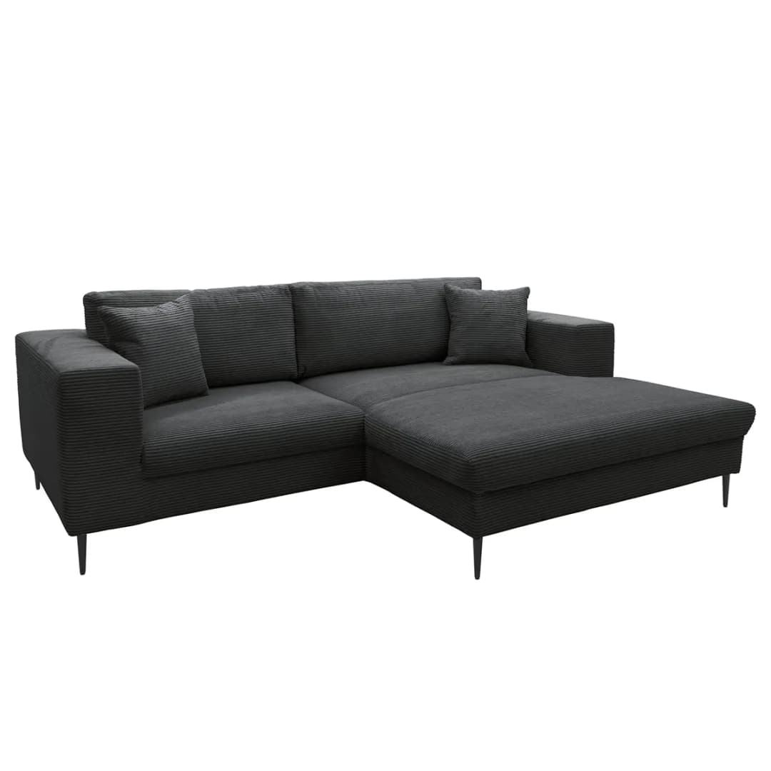 Ecksofa Samar | Grau