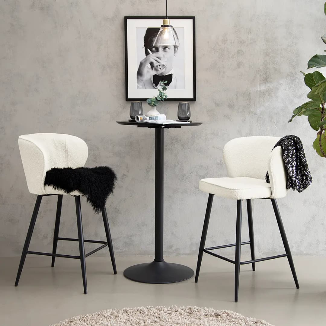 Barhocker Karba | Weiß